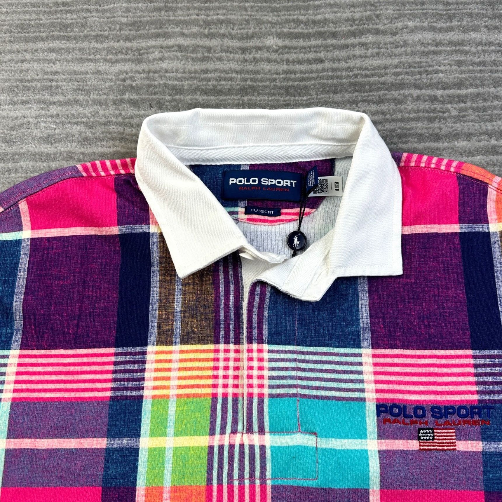 Ralph Lauren Ralph Lauren Shirt Polo Sport Rugby Large Mens Multicolor Size US L / EU 52-54 / 3 - 6 Thumbnail