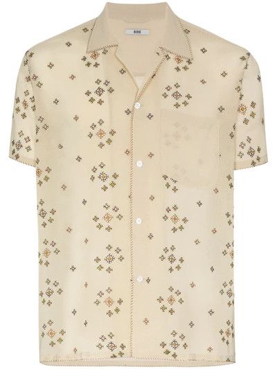 Bode Bode Star Cross Shirt Size US M / EU 48-50 / 2 - 1 Thumbnail