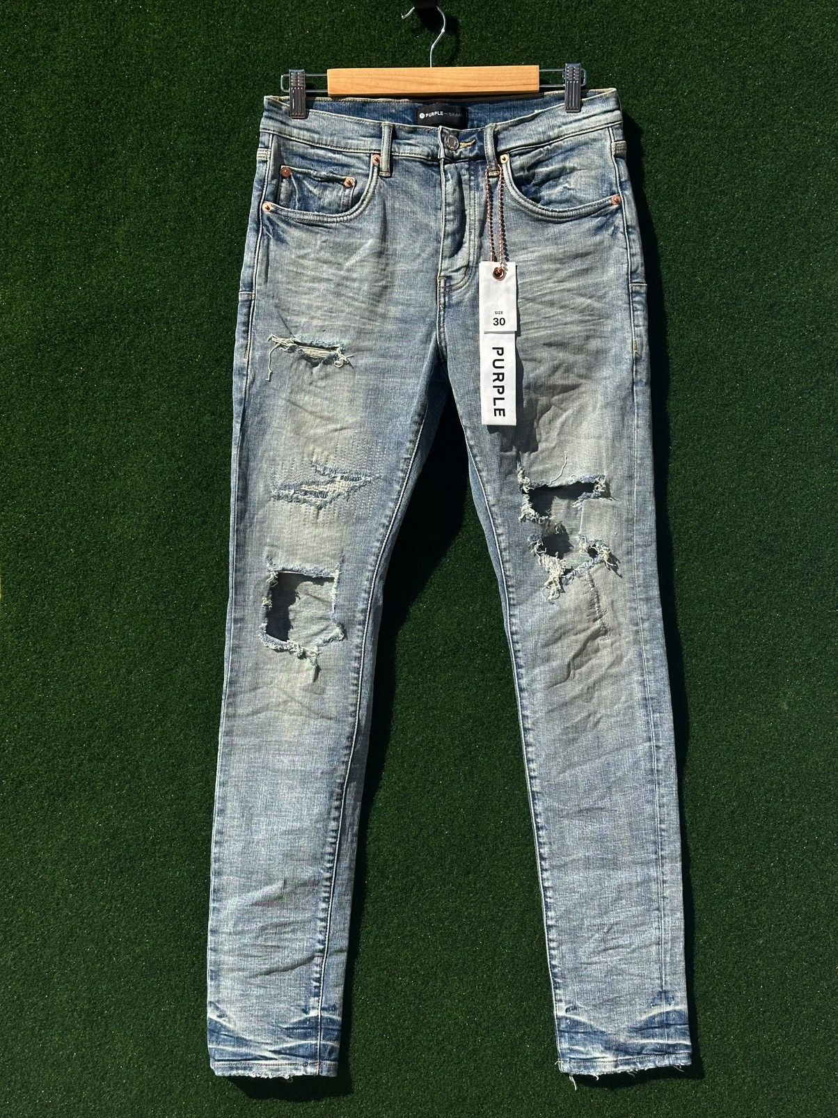 Purple Brand Purple Brand P001 Jeans Size US 30 / EU 46 - 1 Thumbnail