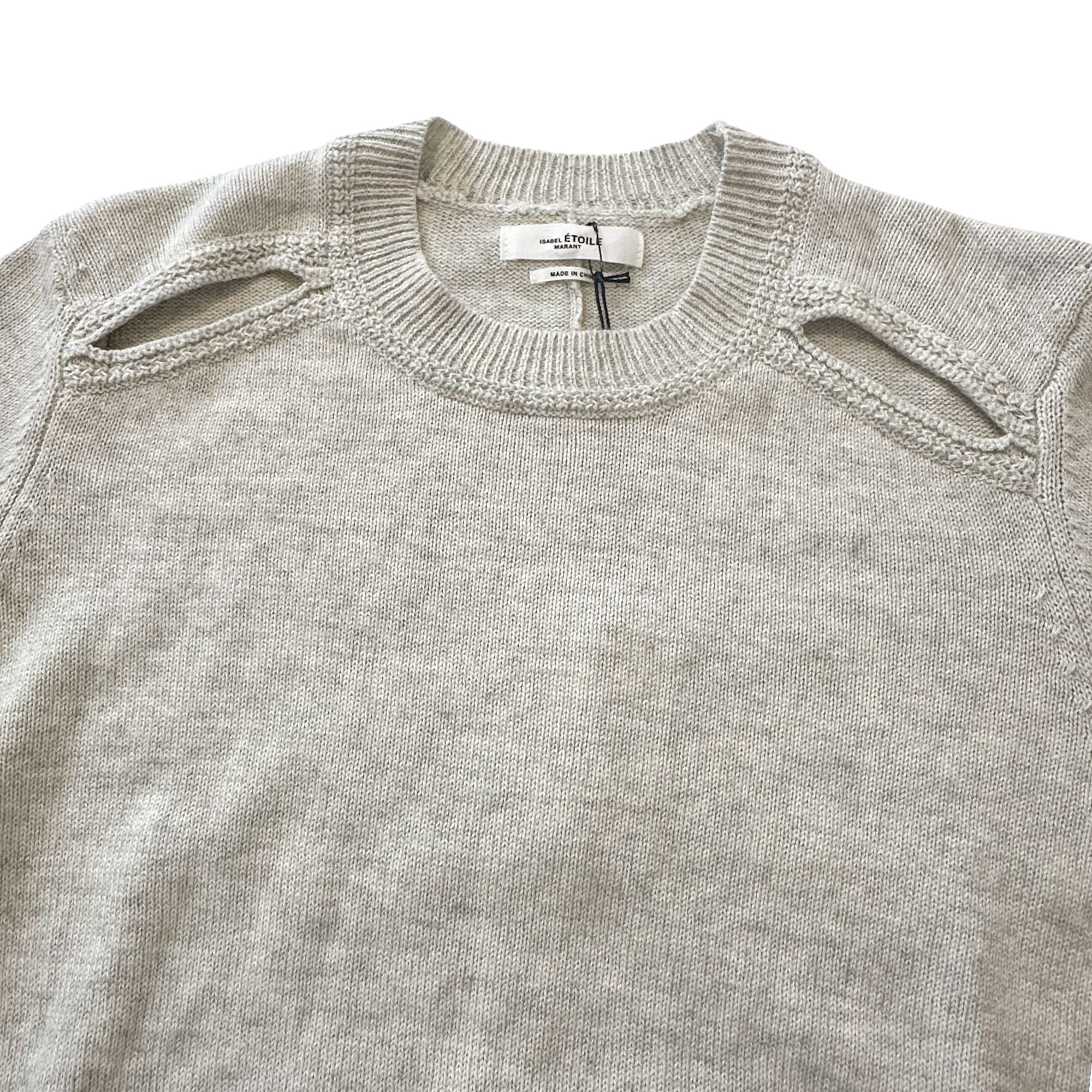 Isabel Marant Etoile Isabel Marant Étoile Kelia Sweater PU0561-17A046E Light Grey Size M / US 6-8 / IT 42-44 - 8 Thumbnail