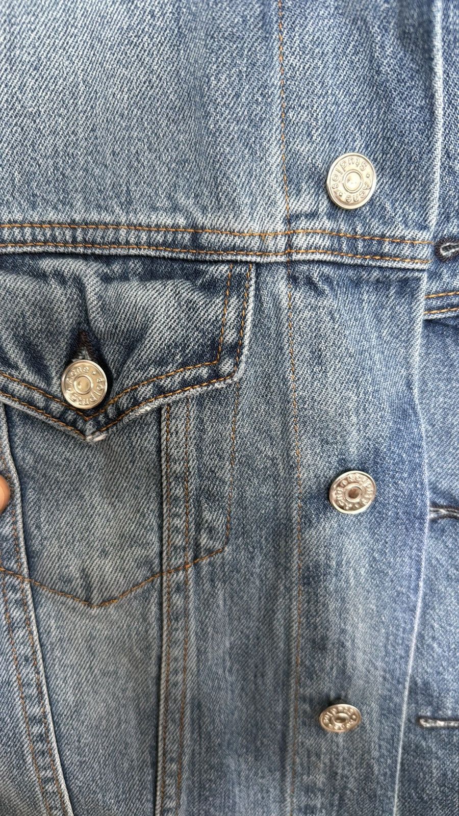 Acne Studios Acne Studios Blue Denim Jacket (size US Men’s small/46) Size US S / EU 44-46 / 1 - 6 Thumbnail