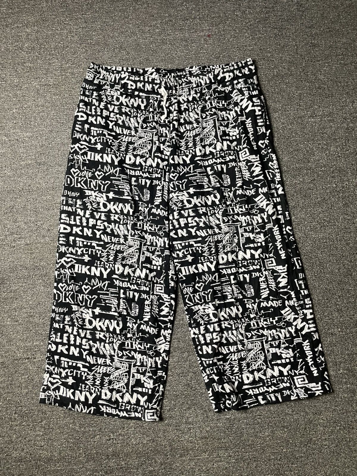 DKNY Spell Out Printed Pajama Pants (112)