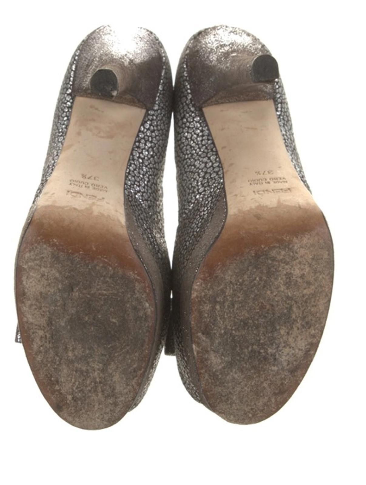 Fendi Fendi Bow Pumps (Leather) - SIZE 7.5 Size US 7.5 / IT 37.5 - 5 Thumbnail