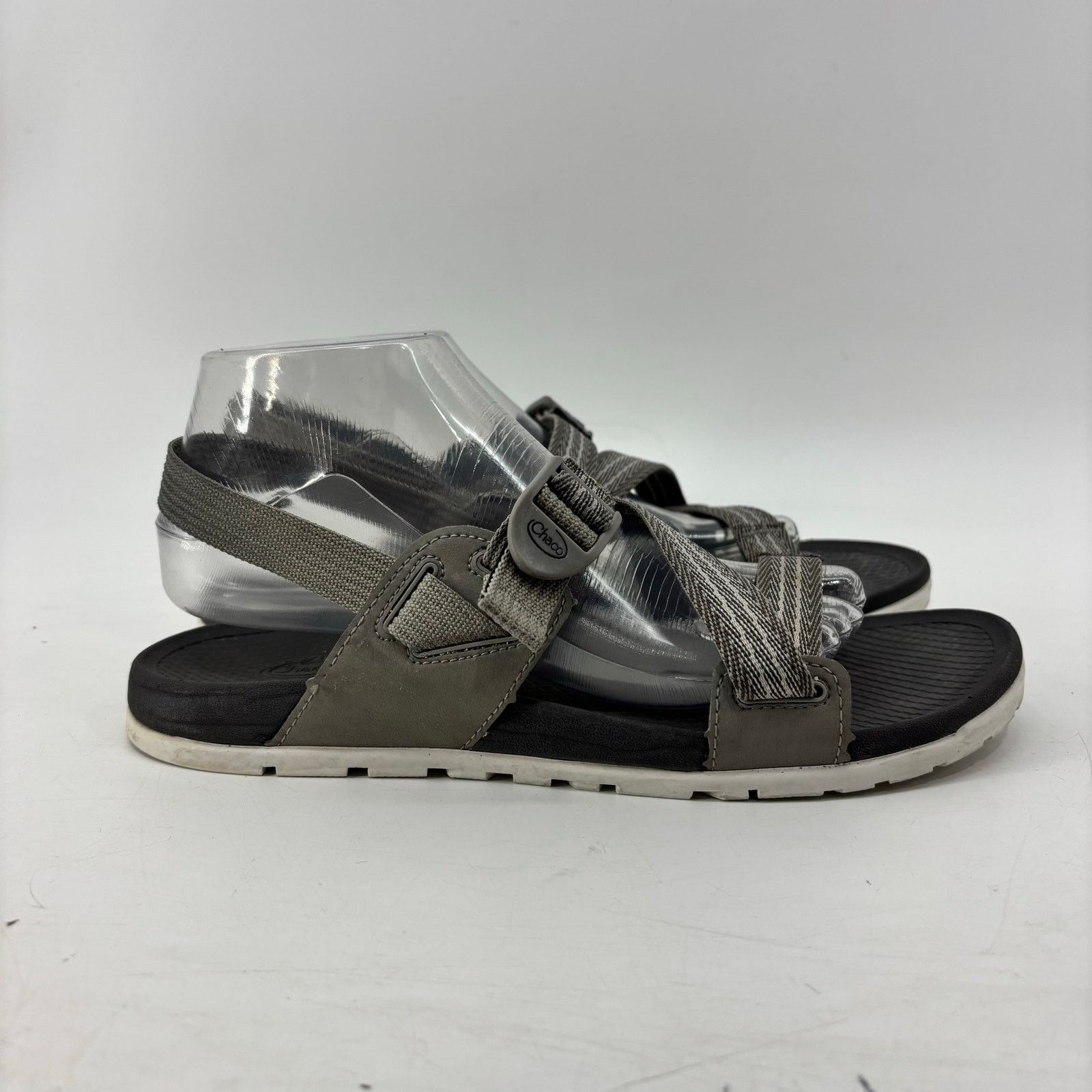 Chaco Chaco Womens Size 9 Lowdown Pully Gray Strappy Sandals Size US 9 / IT 39 - 2 Thumbnail