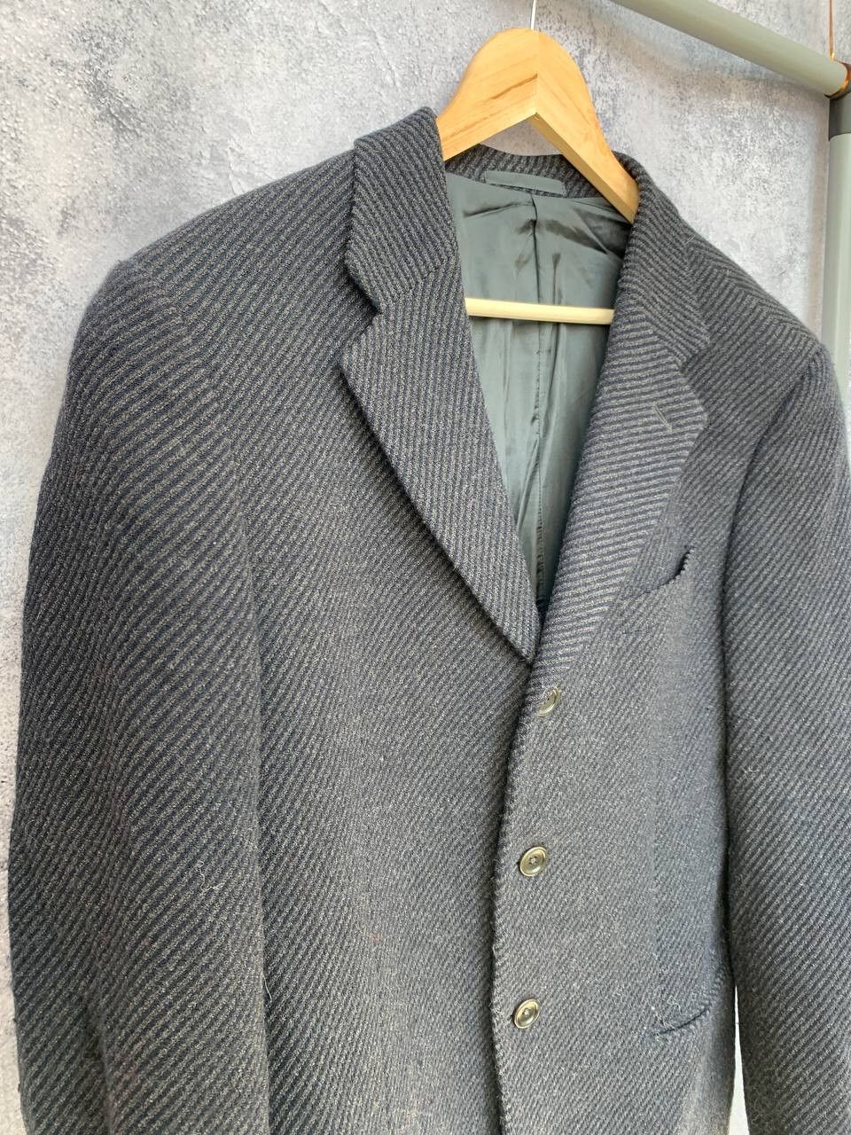 Armani Collezioni Armani Collezioni Wool Blazer Jacket Coat size 52R (XL) Size 52R - 4 Thumbnail