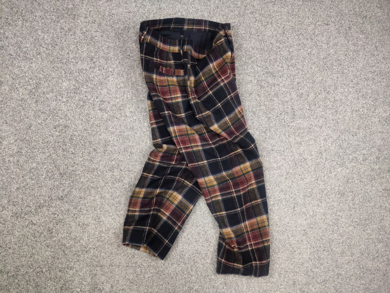 HANSEN Garments Hansen Garments Pyge Wool Blend Check Cropped Casual Pants Size US 32 / EU 48 - 10 Thumbnail