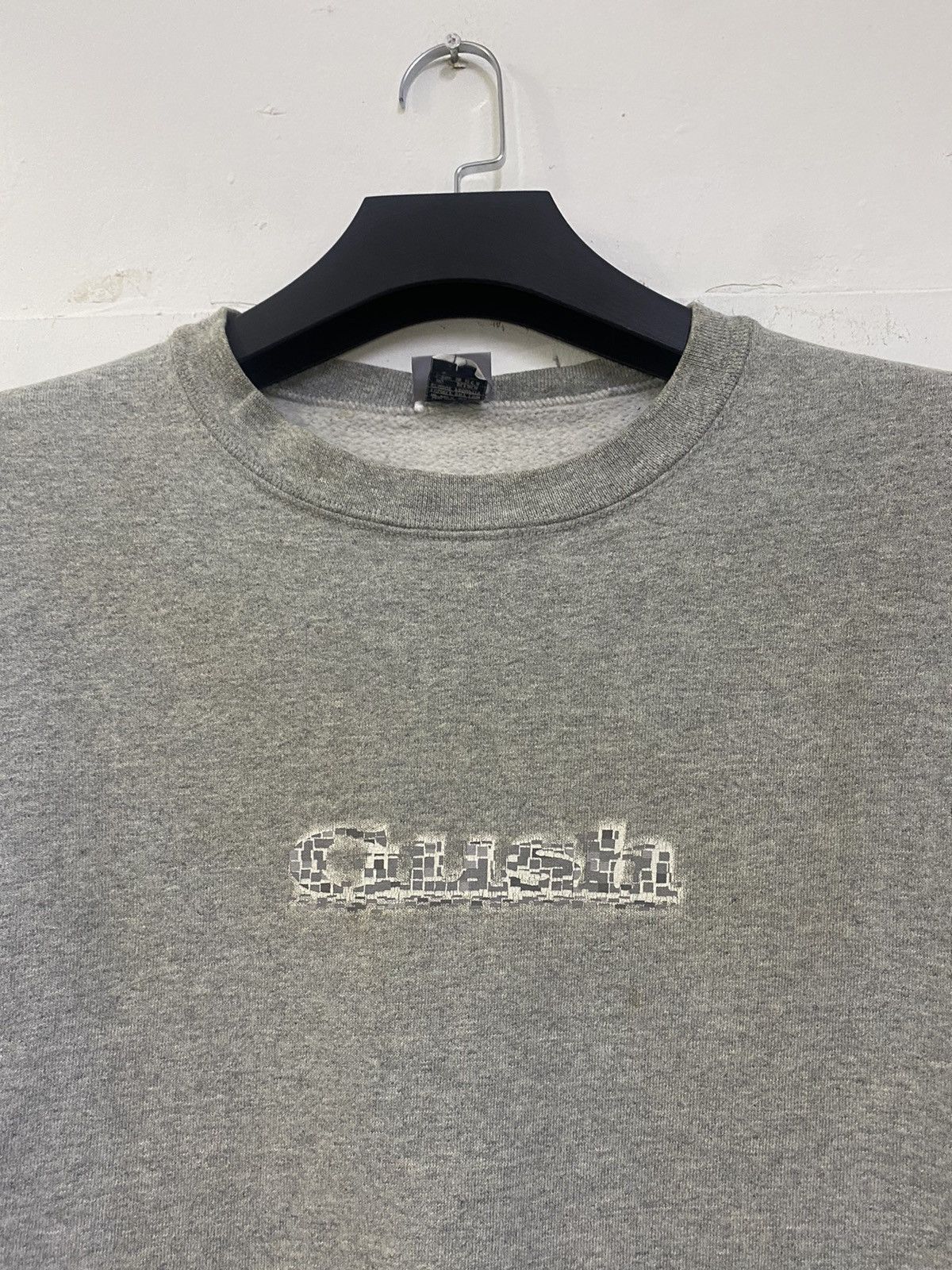 Vintage 💥GUSH CLOTHING SPELL OUT CENTER LOGO SWEATSHIRT VINTAGE 90s Size US L / EU 52-54 / 3 - 5 Thumbnail