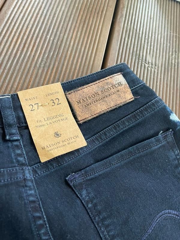 Maison Scotch × Scotch & Soda Maison Scotch&Soda Skinny Blue Jeans XXS Size 27" / US 4 / IT 40 - 4 Thumbnail