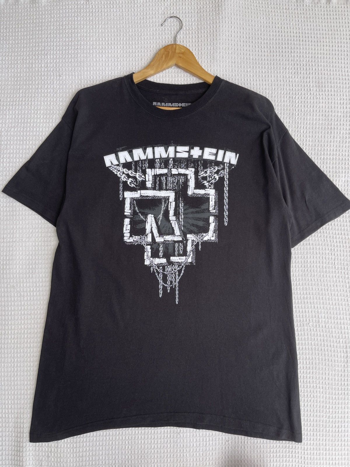 Band Tees Last Drop🔥Rare🔥Vintage RAMMSTEIN Rock Band T Shirt Size US L / EU 52-54 / 3 - 6 Thumbnail