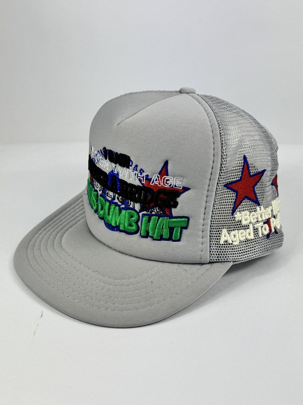 Better With Age DUMB VINTAGE TRUCKER HAT Size ONE SIZE - 4 Thumbnail