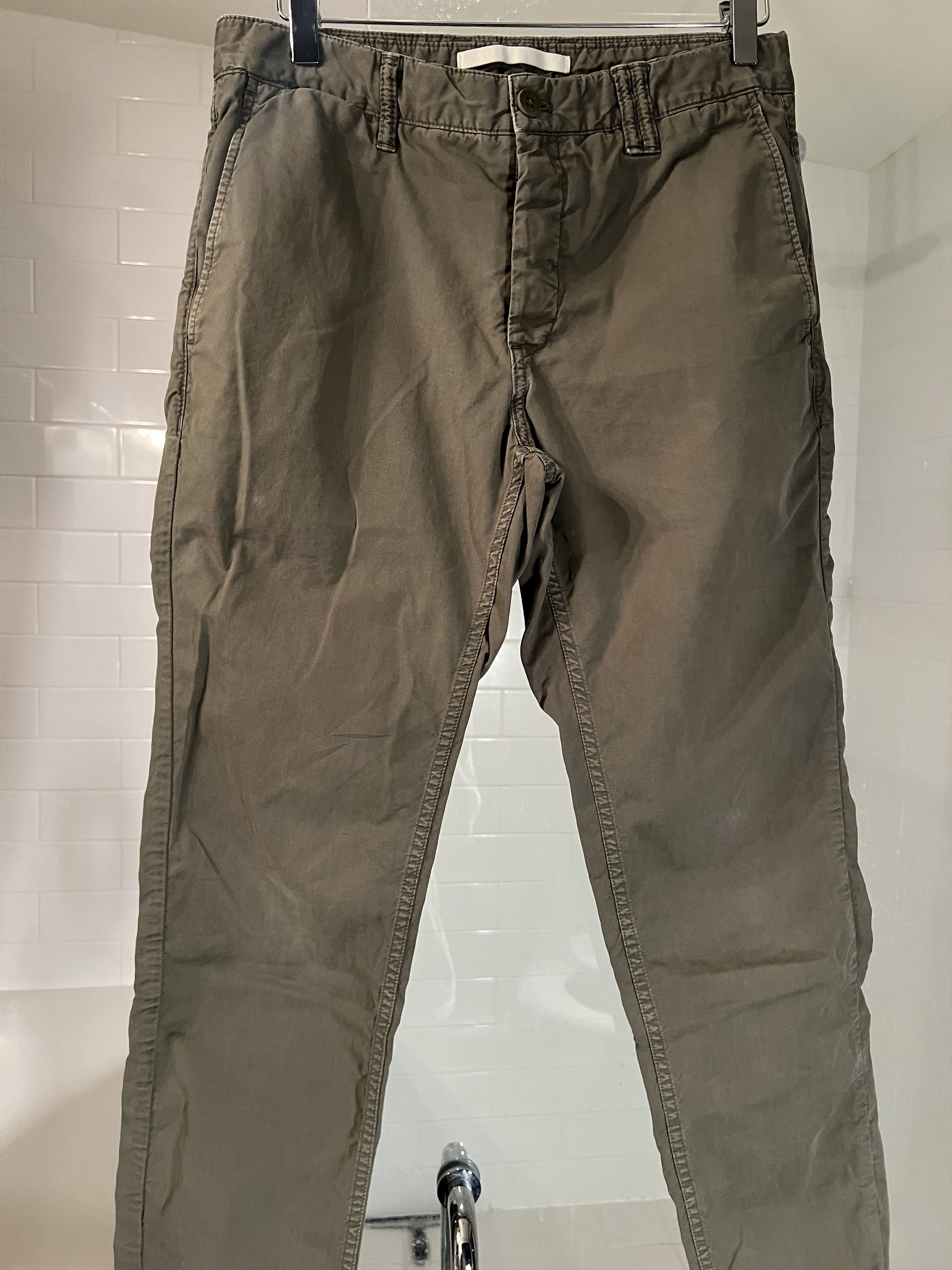 Norse Projects Norse Projects Slim Green Pants Size US 29 - 1 Thumbnail