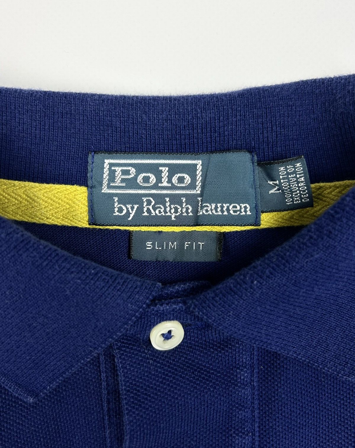 Polo Ralph Lauren × Vintage Vintage Polo Ralph Lauren Polo Shirt Embroidered Logo Y2K Size US M / EU 48-50 / 2 - 7 Thumbnail