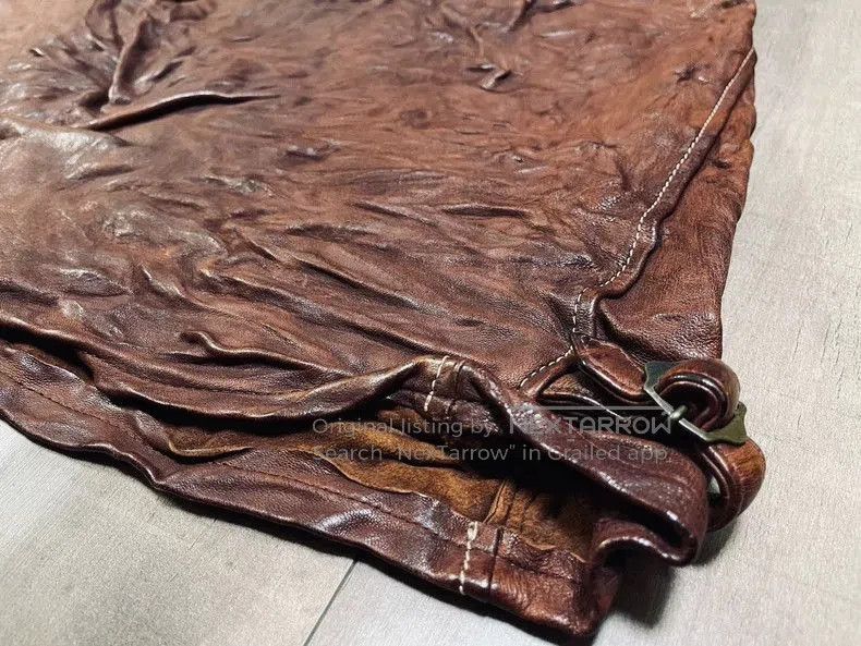 Kapital Kapital Vintage Fringe Leather Vest. Size US L / EU 52-54 / 3 - 7 Thumbnail