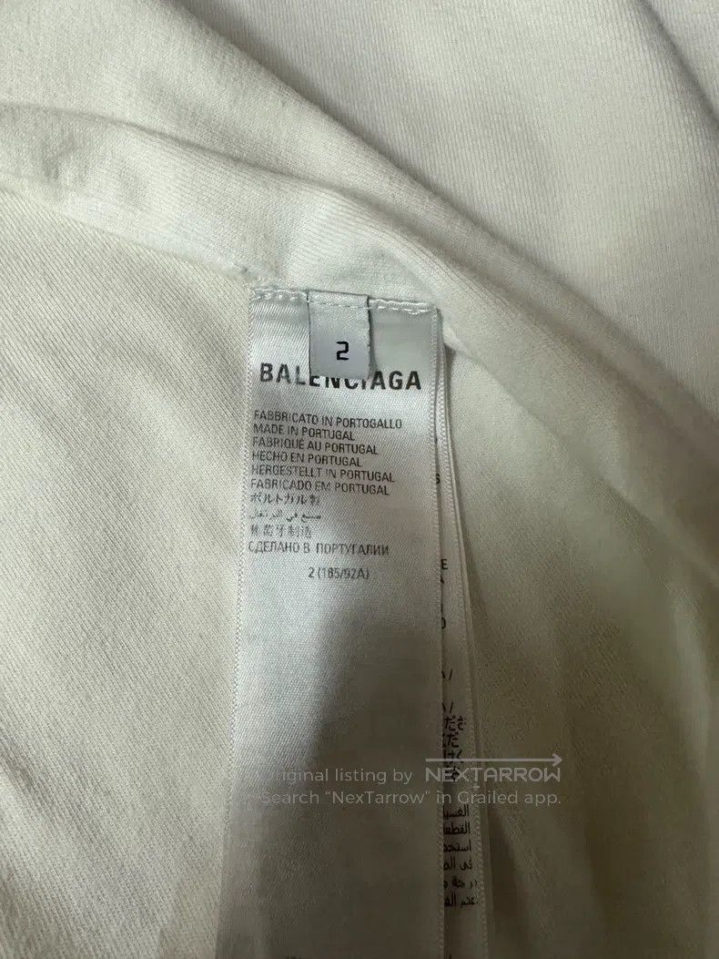 Balenciaga Balenciaga Co-Branded Adidas Short Sleeve Size US M / EU 48-50 / 2 - 4 Thumbnail