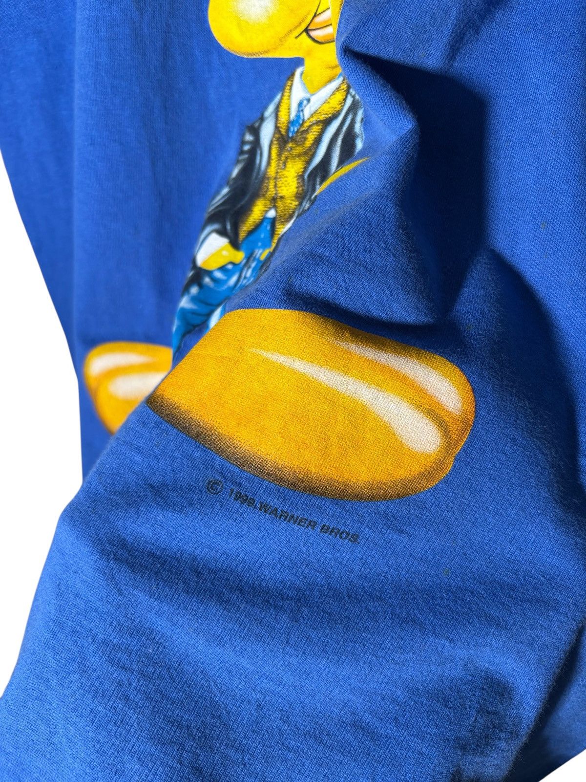 Cartoon Network Vintage 90s Looney Tunes Tweety Oversized Tshirt Baggy Size US XL / EU 56 / 4 - 3 Thumbnail