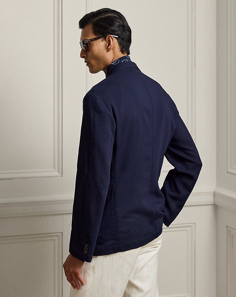 Ralph Lauren Purple Label Ralph Lauren - Purple Label Hand Tailored Cashmere Blazer Size 36R - 8 Thumbnail