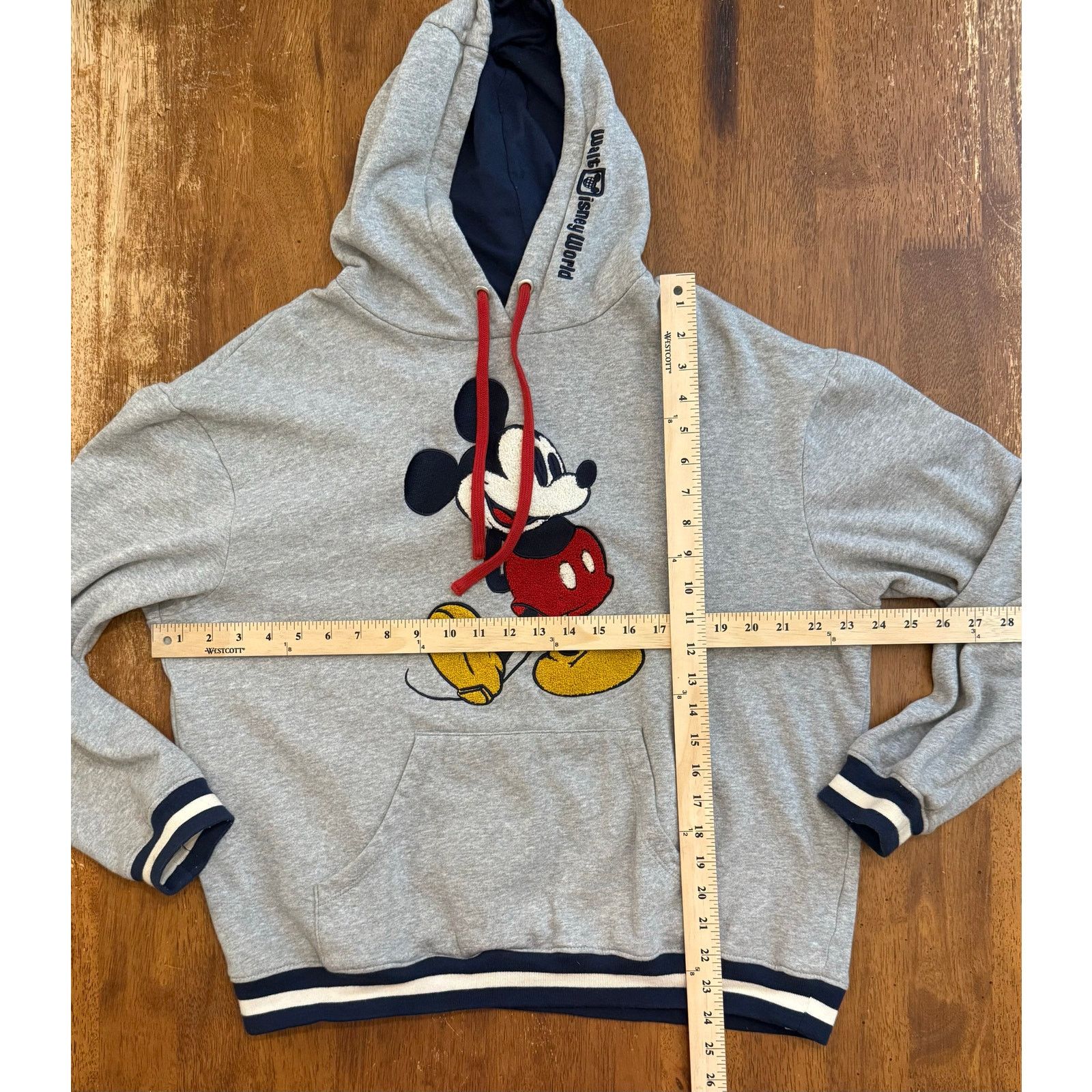 Disney EUC Unisex Disney Parks Mickey Mouse Hoodie Sweatshirt XL? Size XL / US 12-14 / IT 48-50 - 5 Thumbnail