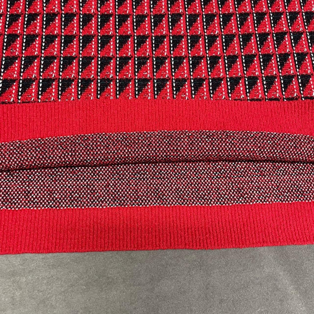 Gucci Gucci Red checkered sweater 2501-Nextarrow Size US XS / EU 42 / 0 - 7 Thumbnail