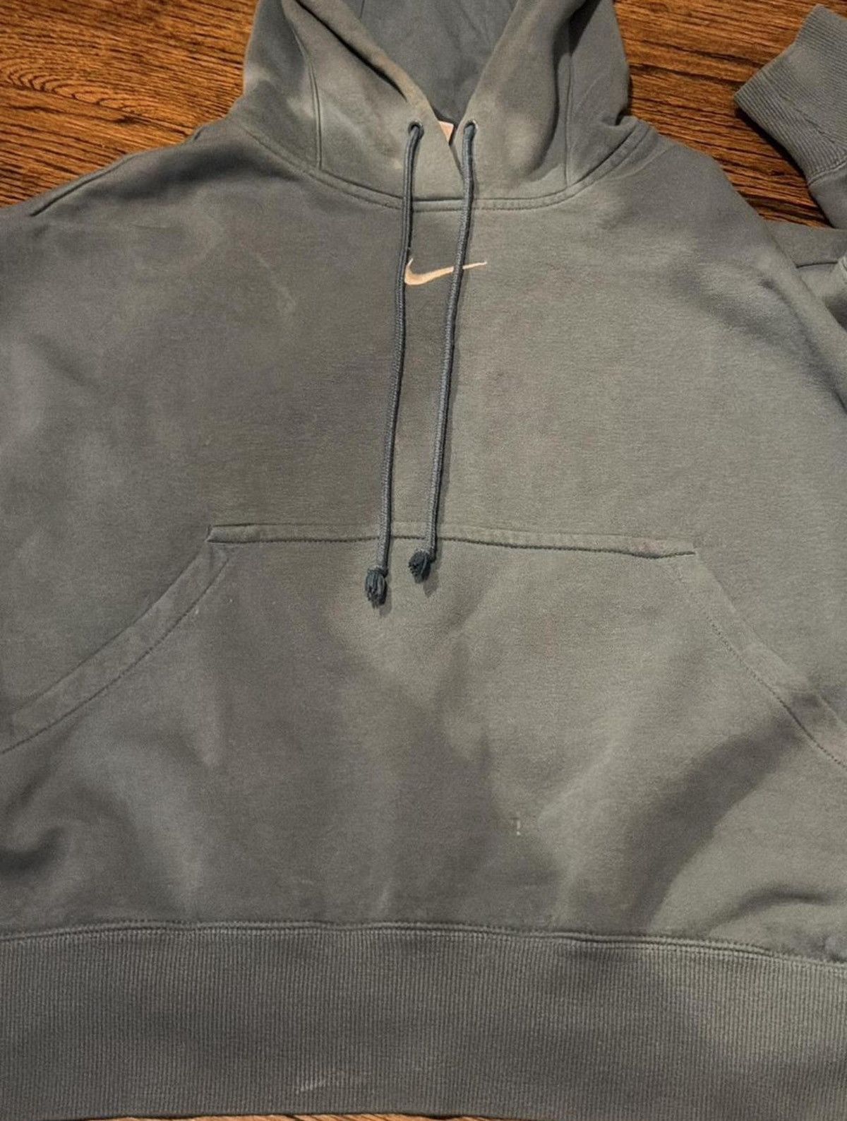 Nike Oversized Blue Nike Hoodie Size L / US 10 / IT 46 - 1 Thumbnail