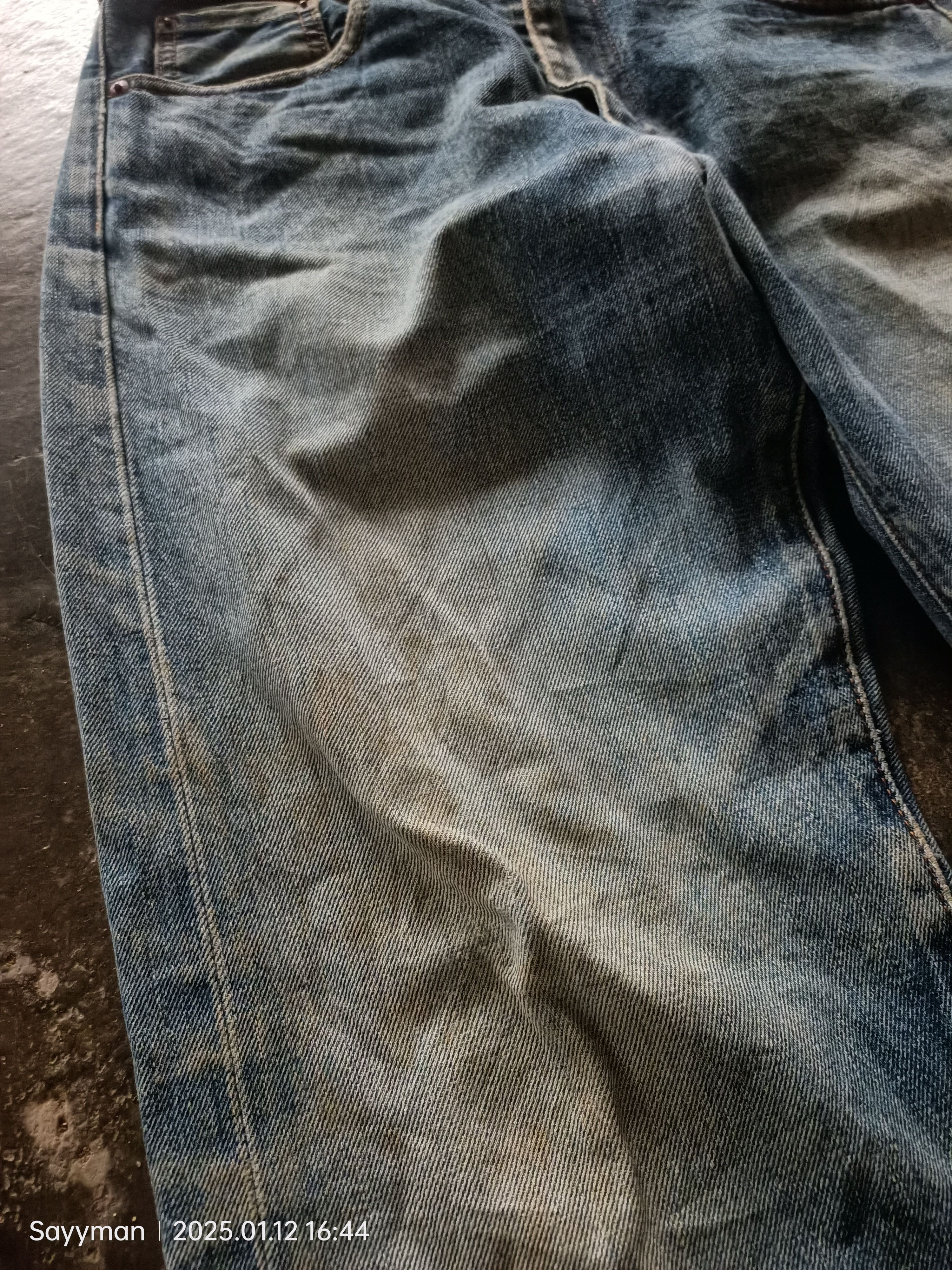 Levi's × Levi's Vintage Clothing Levis 502 Big E Selvedge Button J22 Denim Jeans Size US 32 / EU 48 - 3 Thumbnail