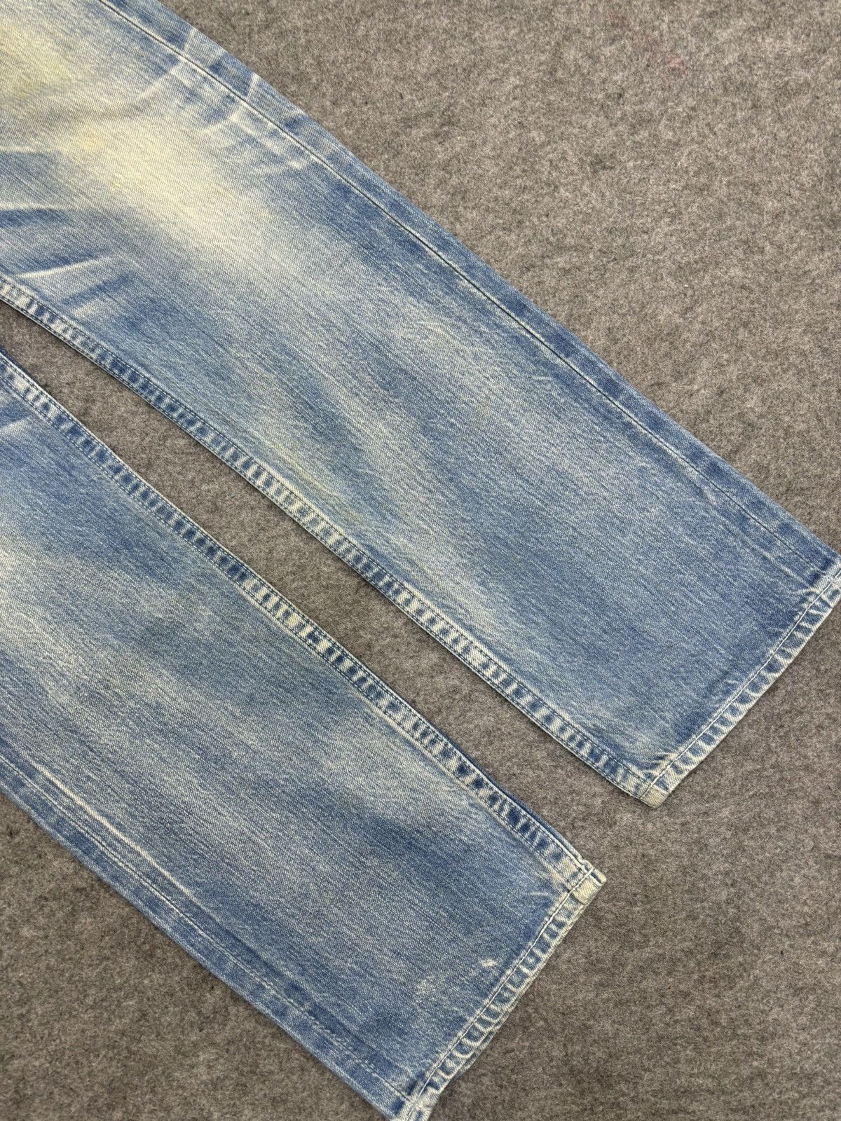 Japanese Brand 💥Archival💥Insane Style Bagarch Selvedge Slim Denim F548 Size US 33 - 10 Thumbnail