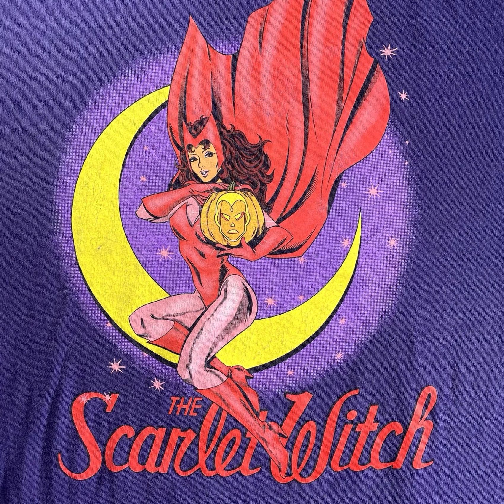 Vintage VENGEANCE Scarlet Witch Shirt Mens XXL T-Shirt Marvel Comics 2023 6 Variant Purple Design Size US XXL / EU 58 / 5 - 2 Thumbnail