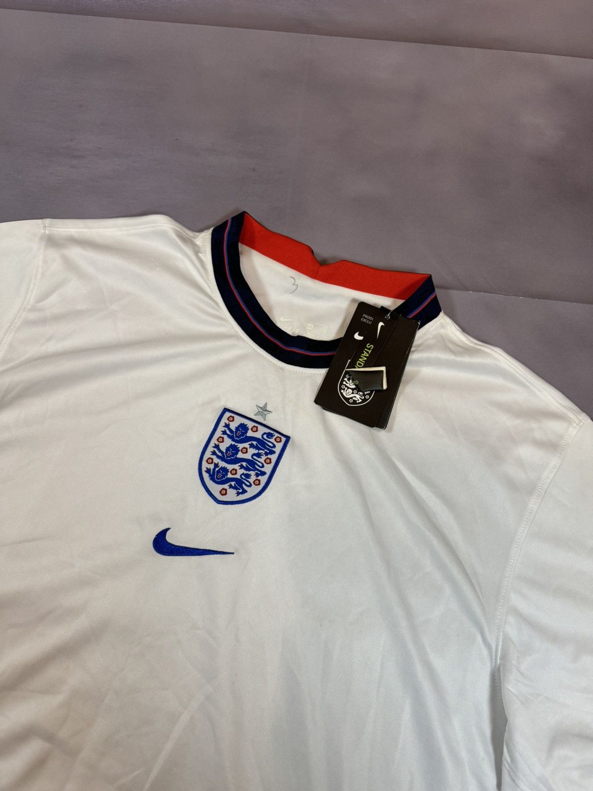 Nike × Vintage NEW England National Team 2020 Nike Jersey Blokcore 2XL Size US XXL / EU 58 / 5 - 8 Thumbnail