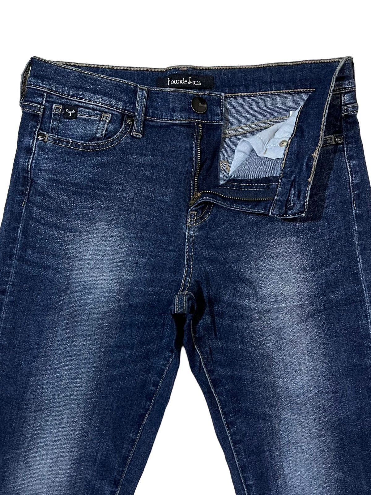 Japanese Brand Founde Jeans Slim Fits Cropped Jeans Size 30" / US 8 / IT 44 - 7 Thumbnail
