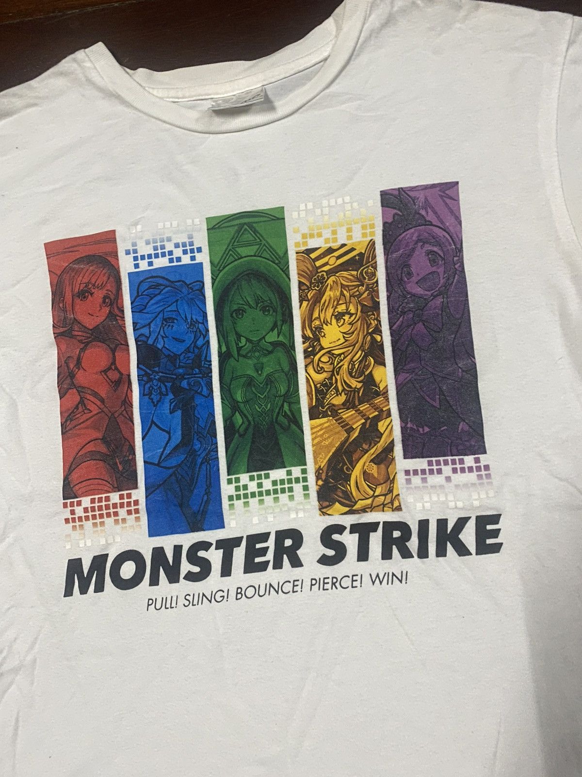 Anime Rare MONSTER strike ANIME mobile game Size US L / EU 52-54 / 3 - 4 Thumbnail