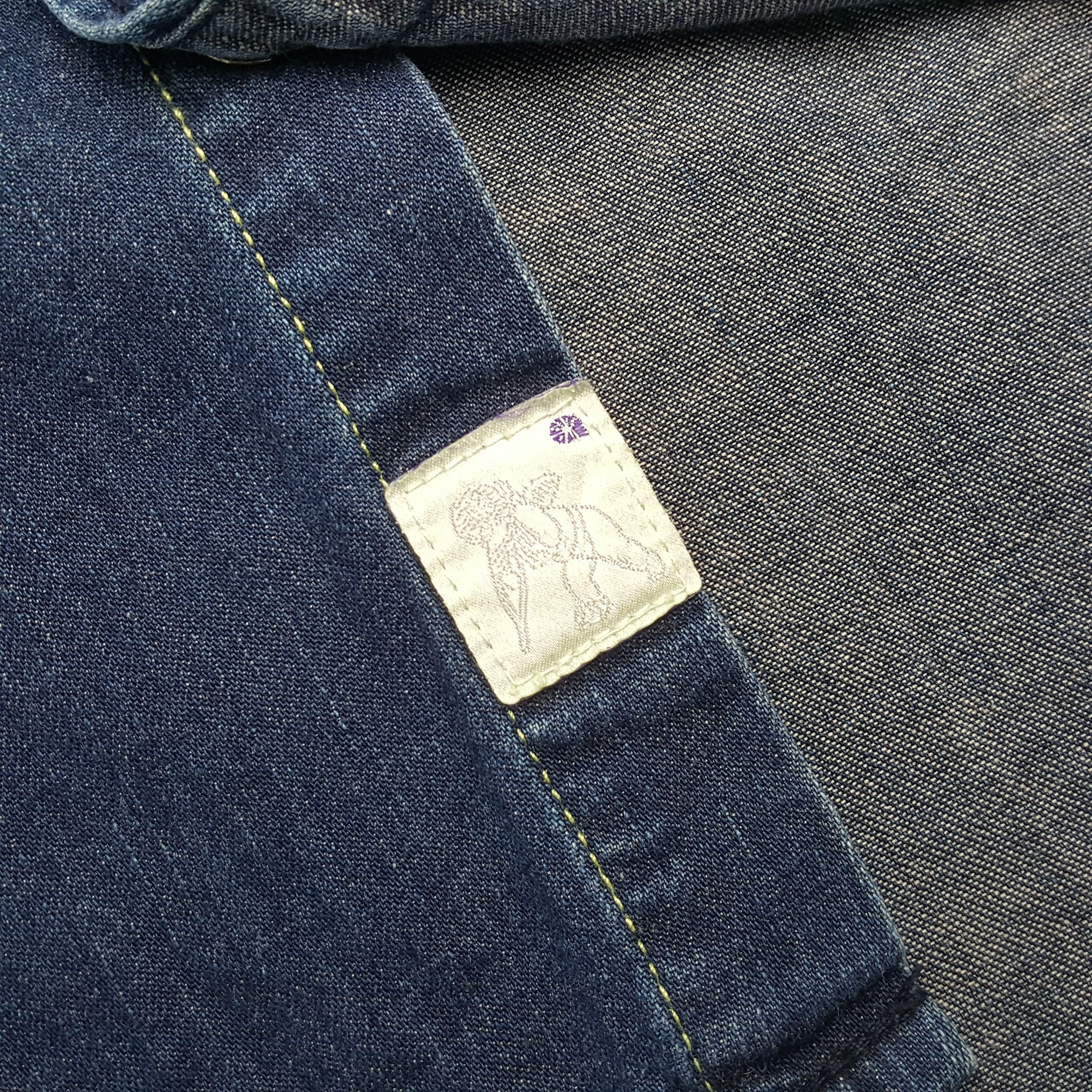 Prps Prps Fashion Style Double Pocket Denim Shirt RR8 Size US XL / EU 56 / 4 - 8 Thumbnail