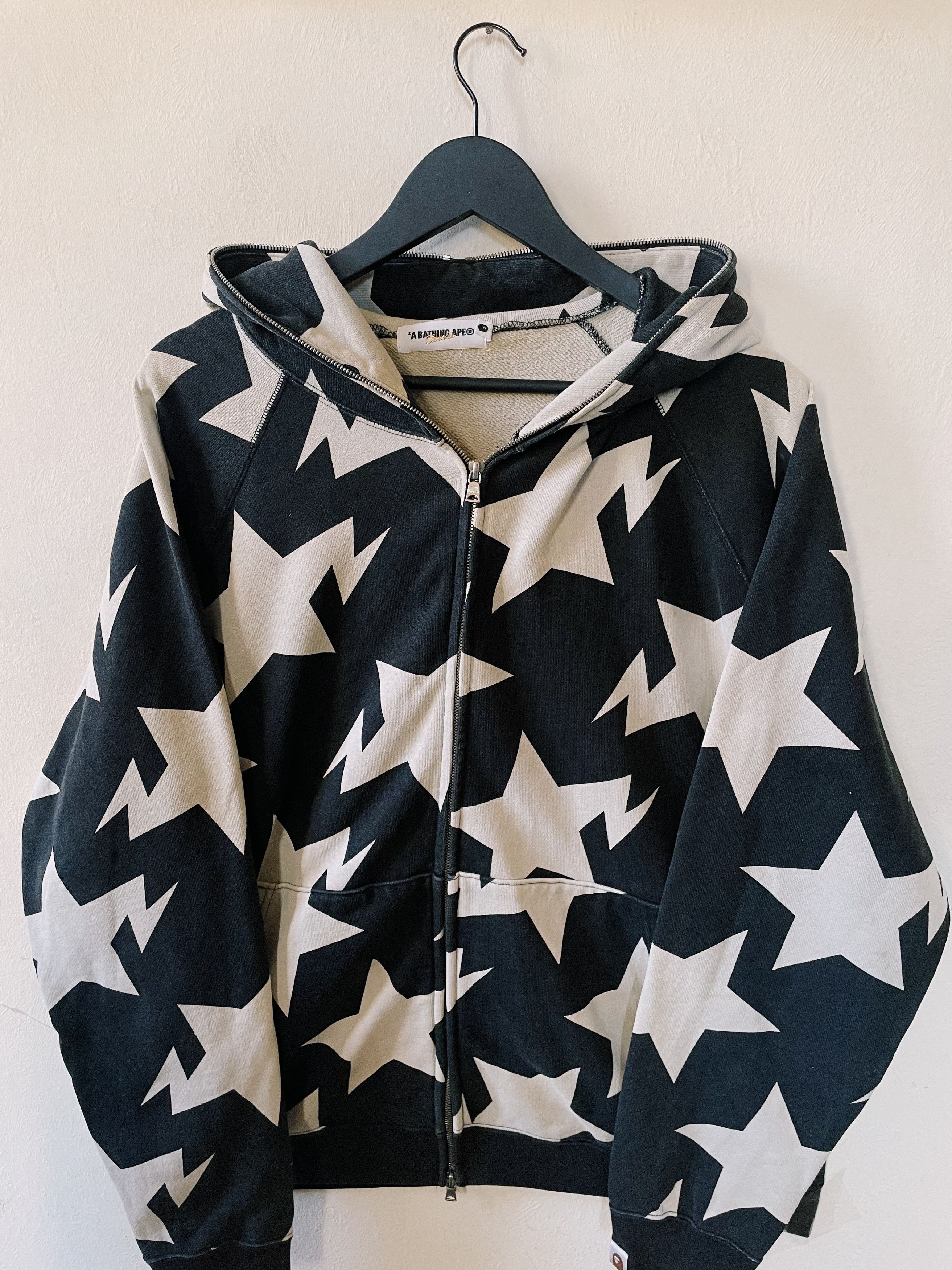 Bape BAPE Vintage BAPE-Sta Full Zip Hoodie | Grailed