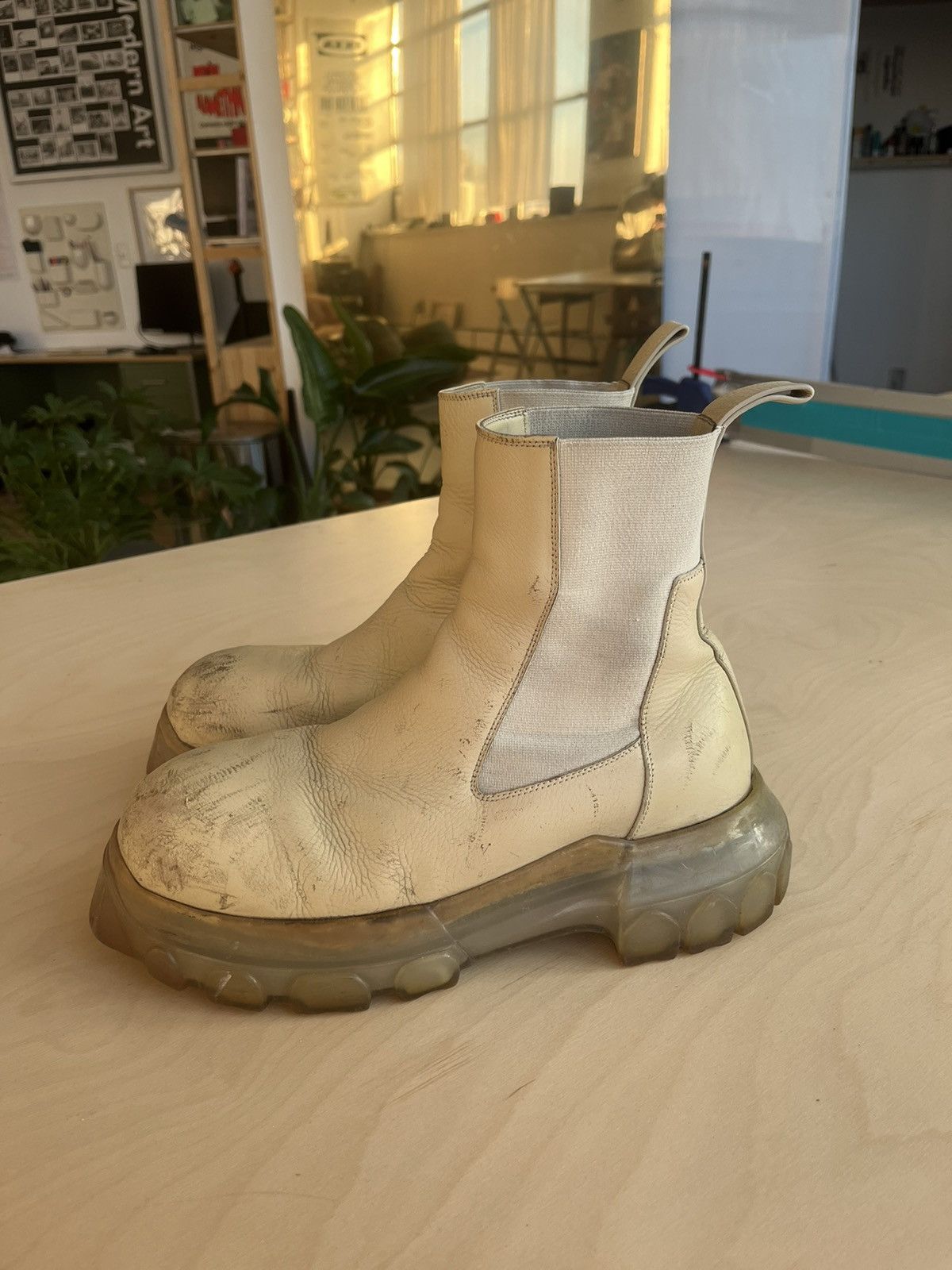 Rick Owens Bozo Tractor Boots 40 EU Size US 8 / EU 41 - 5 Thumbnail