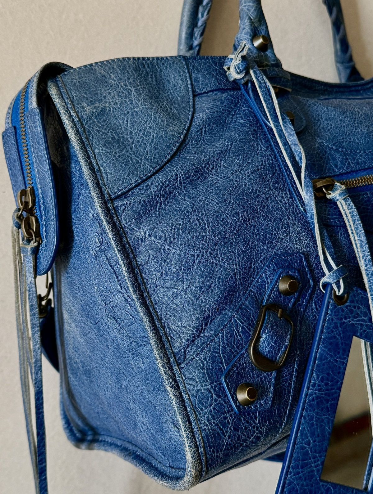 Balenciaga Balenciaga - 2000’s - Classic Motorcycle City - Lambskin Bag Size ONE SIZE - 4 Thumbnail