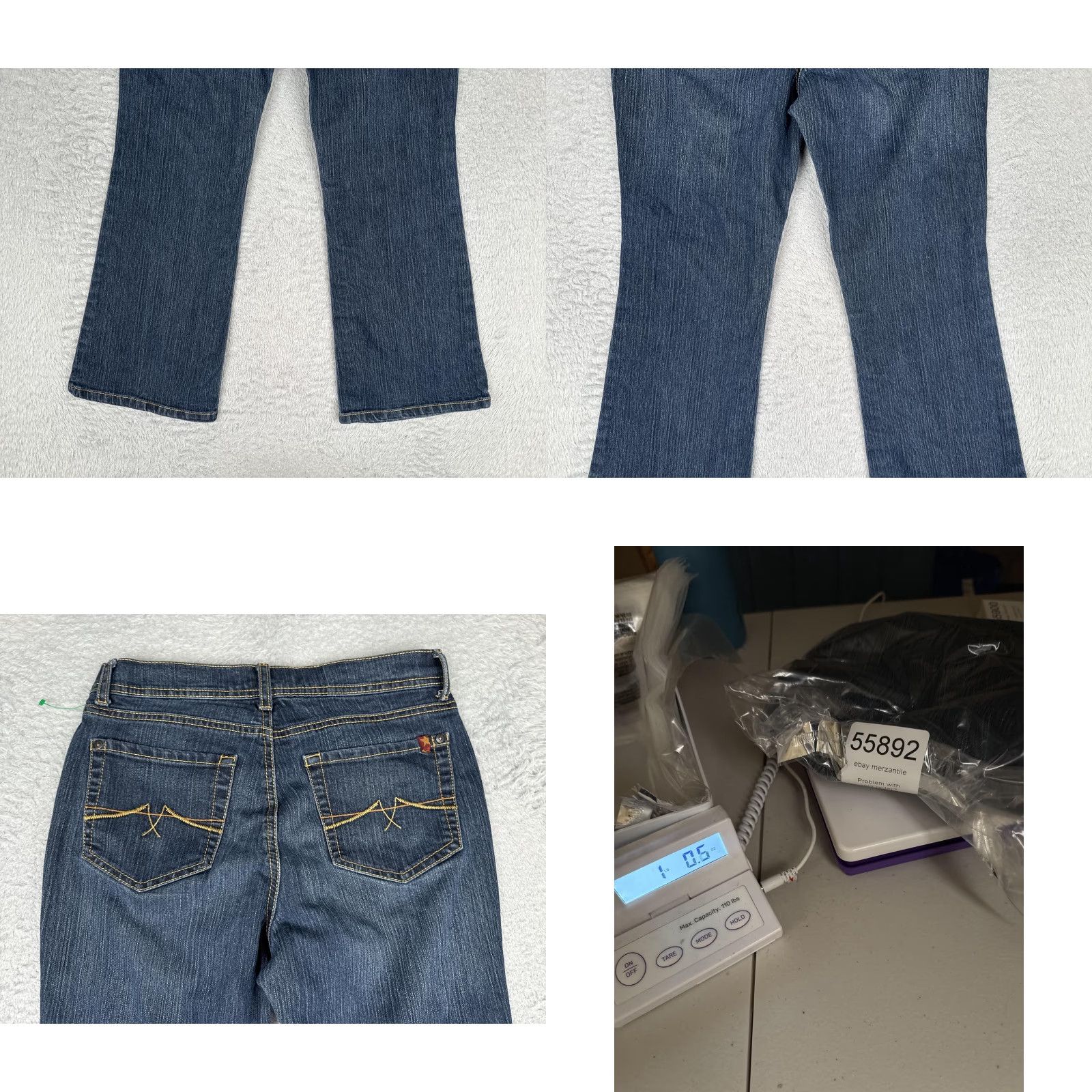 Coldwater Creek Coldwater Creek Jeans Womens Bootcut 6P Petite Blue Medium Wash Mid Rise Stretch Size 28" / US 6 / IT 42 - 10 Thumbnail