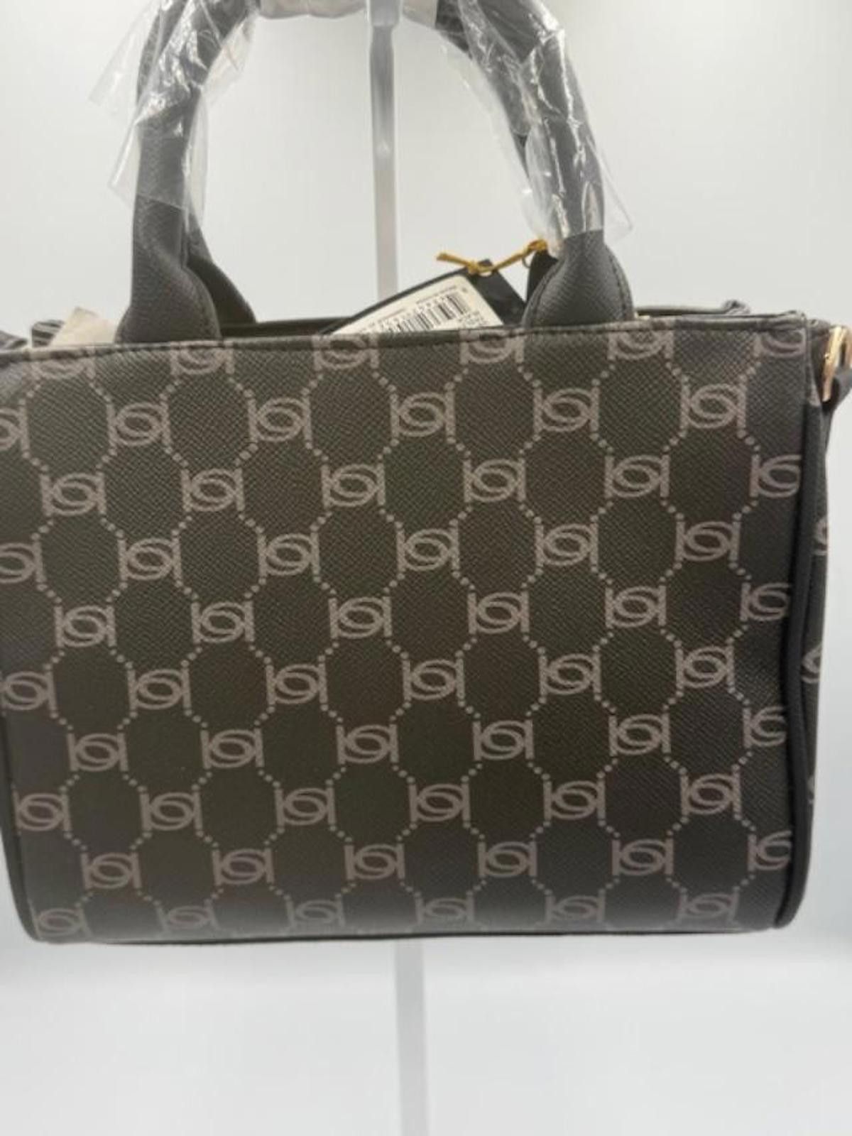 United Colors Of Benetton NWT Bebe Paisley Black Mini Canvas hand bag Size ONE SIZE - 2 Thumbnail