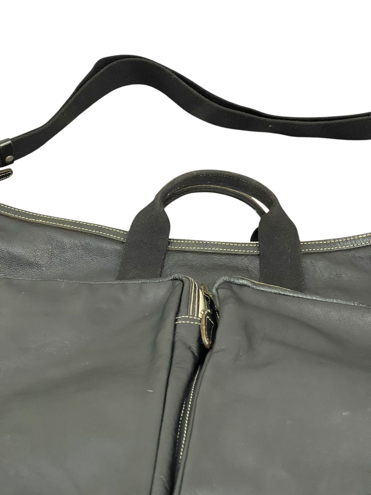 Genuine Leather Full Leather Nasimo Duffle Travel Bag 1🟩9 Size ONE SIZE - 12 Thumbnail