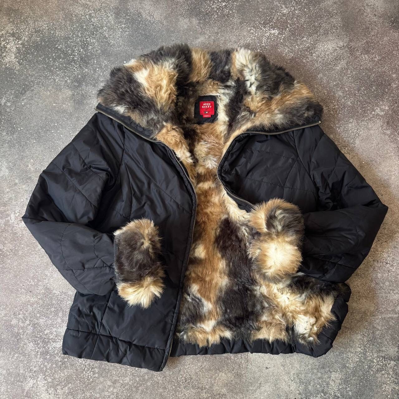 Y2K Vintage Killah Miss Sixty Winter Snow Puffer Jacket Coat
