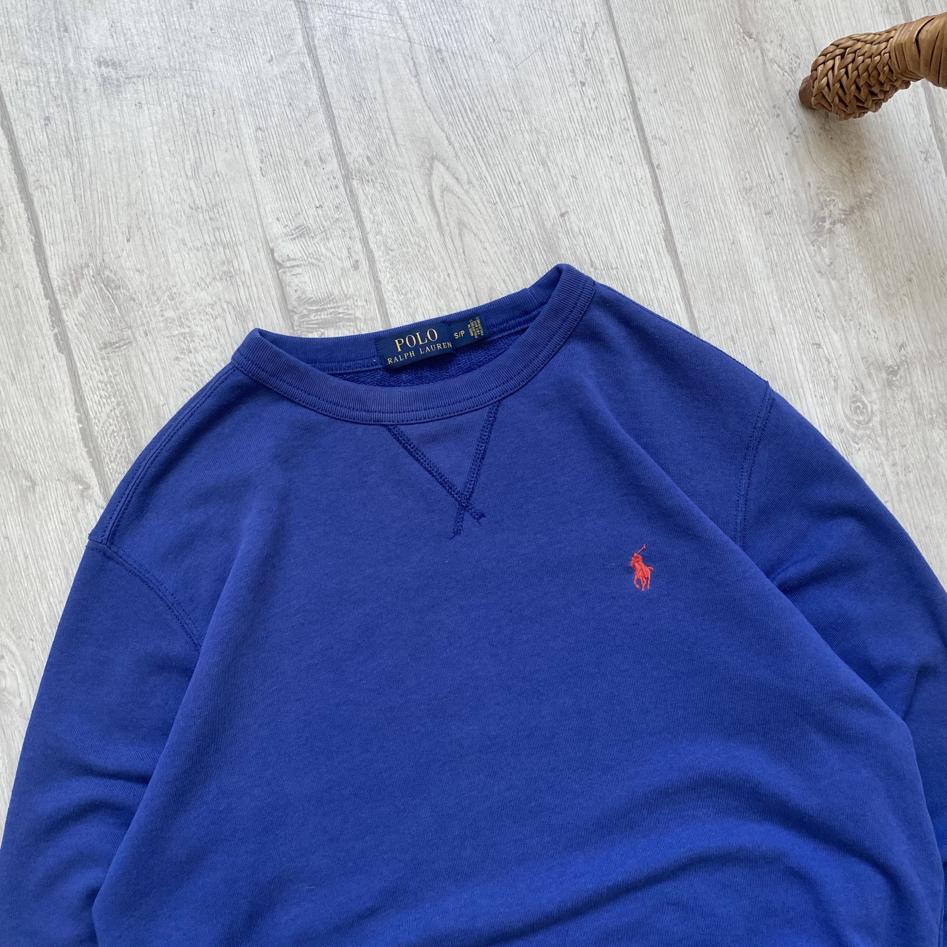 Polo Ralph Lauren Vintage 00s Polo Ralph Lauren sweatshirt Creweck light Size US S / EU 44-46 / 1 - 2 Thumbnail