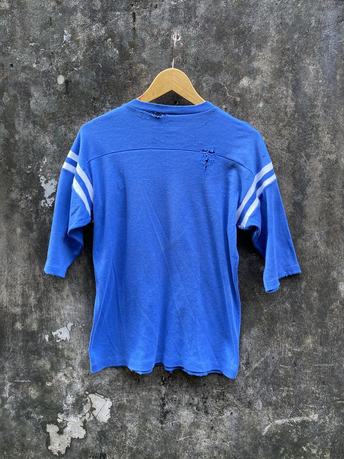 Vintage 90’s Thrashed US Air Force Faded Shirt Distressed Erd Grunge Size US M / EU 48-50 / 2 - 2 Thumbnail