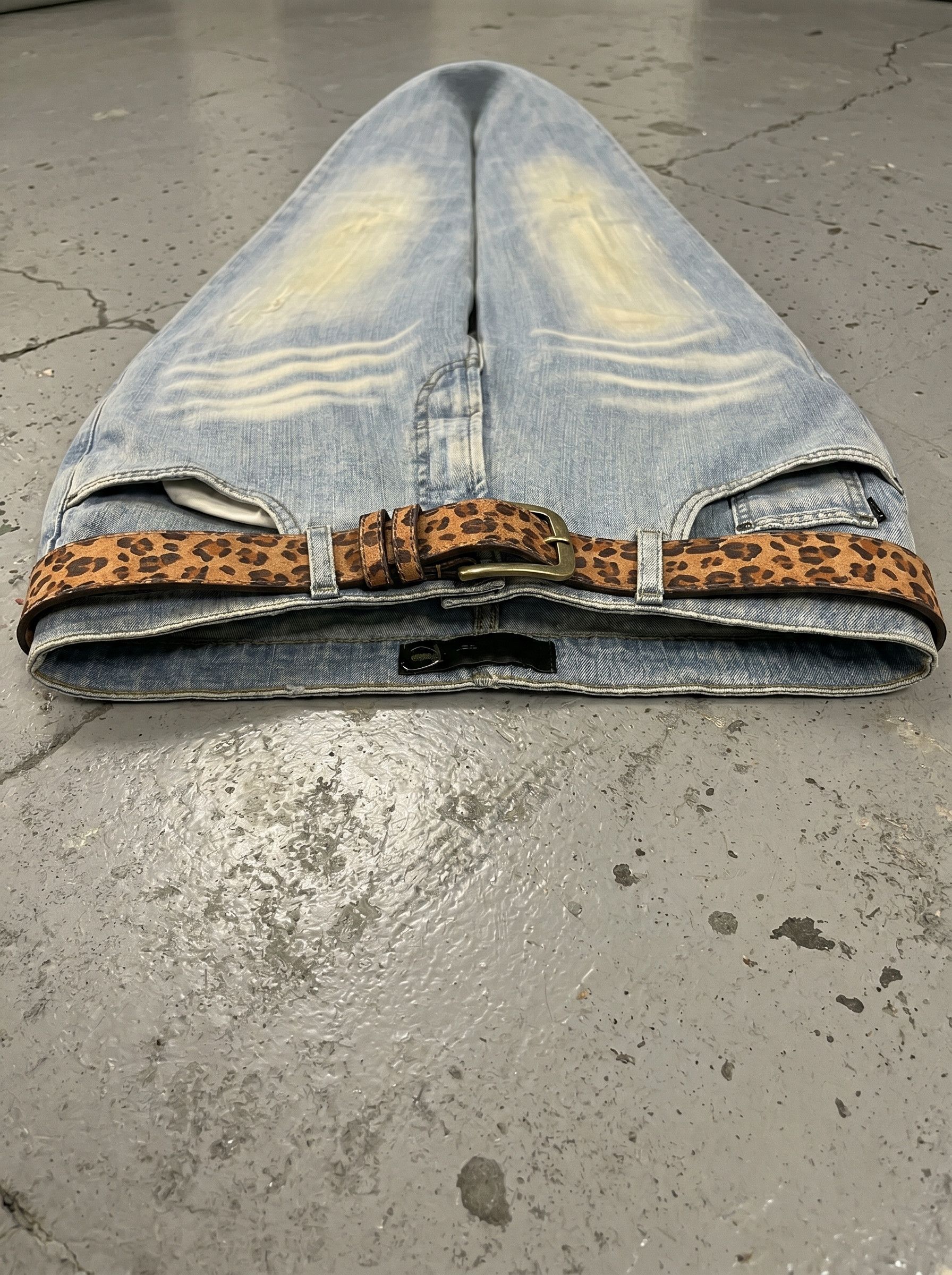 Other Cheetah Print Western Belt Y2K Size ONE SIZE - 5 Thumbnail