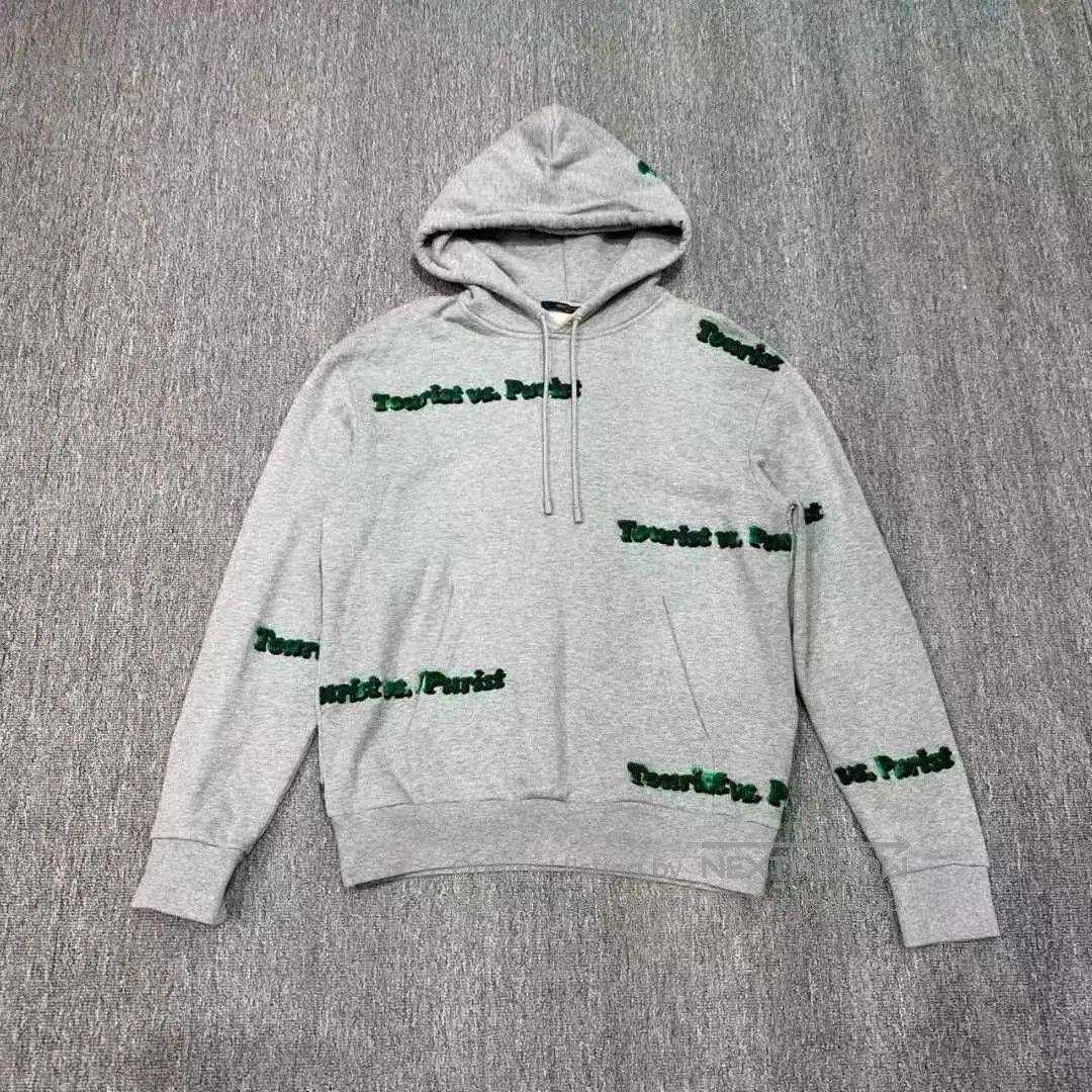Louis Vuitton gray logo hooded sweatshirt size S. Size US S / EU 44-46 / 1 - 1 Thumbnail