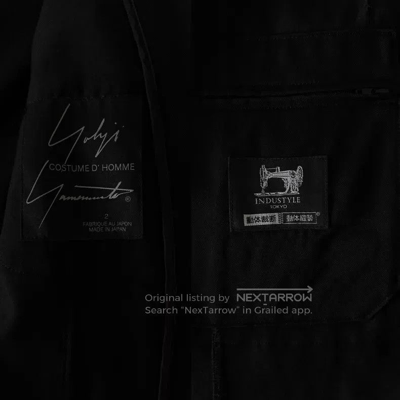 Yohji Yamamoto Yohji Yamamoto 21 AW Tailored Windbreaker coat Size US M / EU 48-50 / 2 - 7 Thumbnail