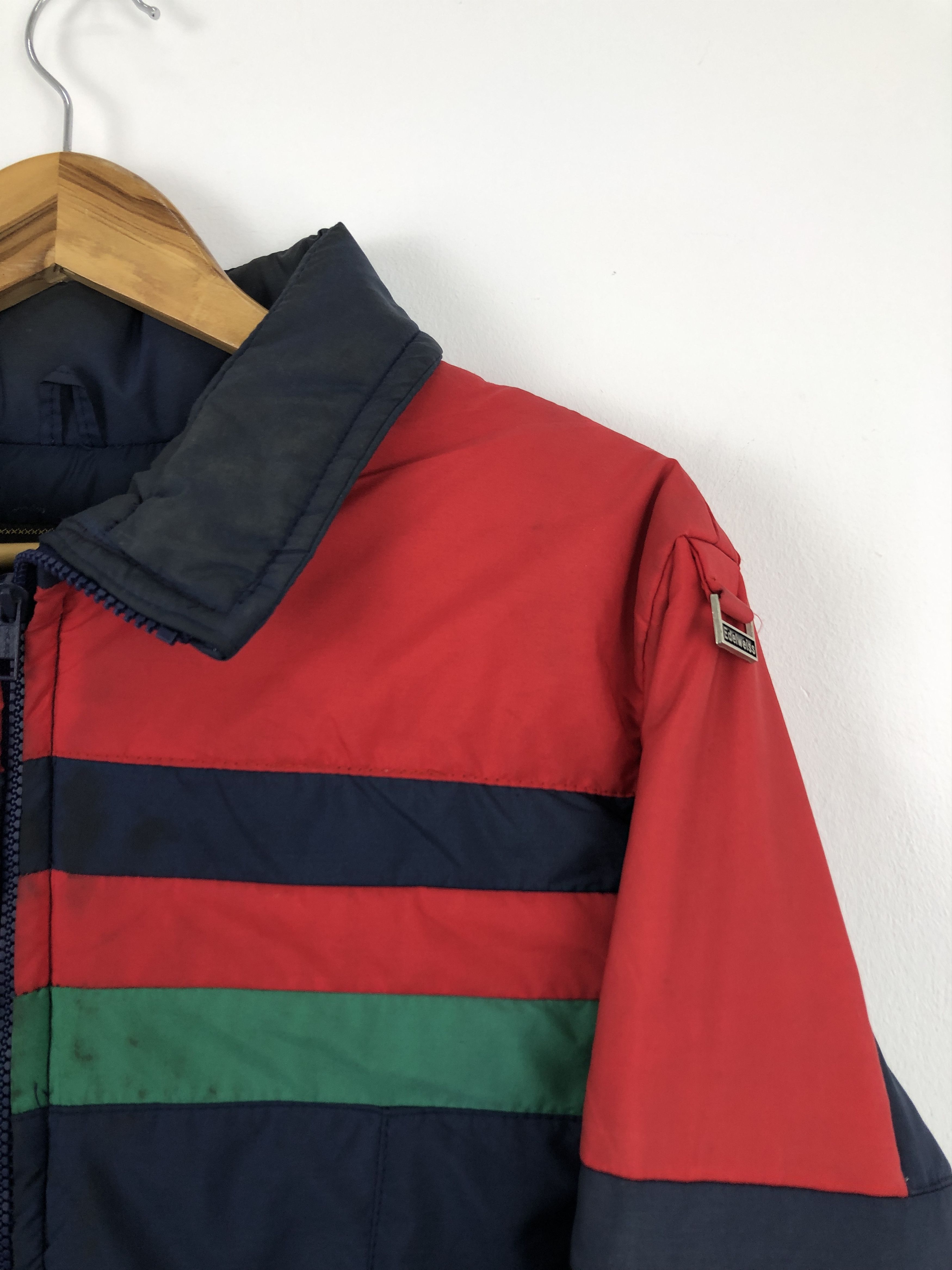 If Six Was Nine 80s Rare Vintage Edelweiss Skiwear Ski Puffer Jacket JA0035 Size US S / EU 44-46 / 1 - 8 Thumbnail