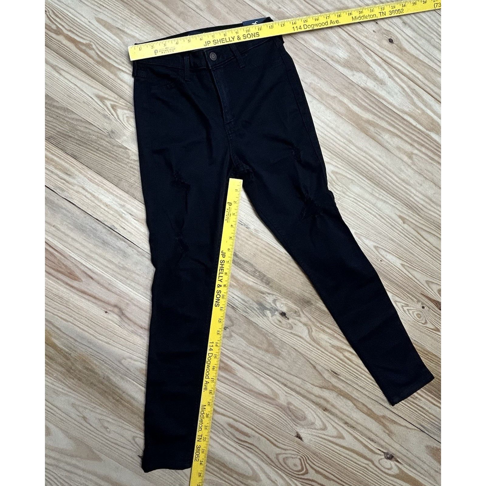 Hollister Hollister Jeans Womens 3S 26x26 Black Curvy HighRise Legging Size 26" / US 2 / IT 38 - 4 Thumbnail