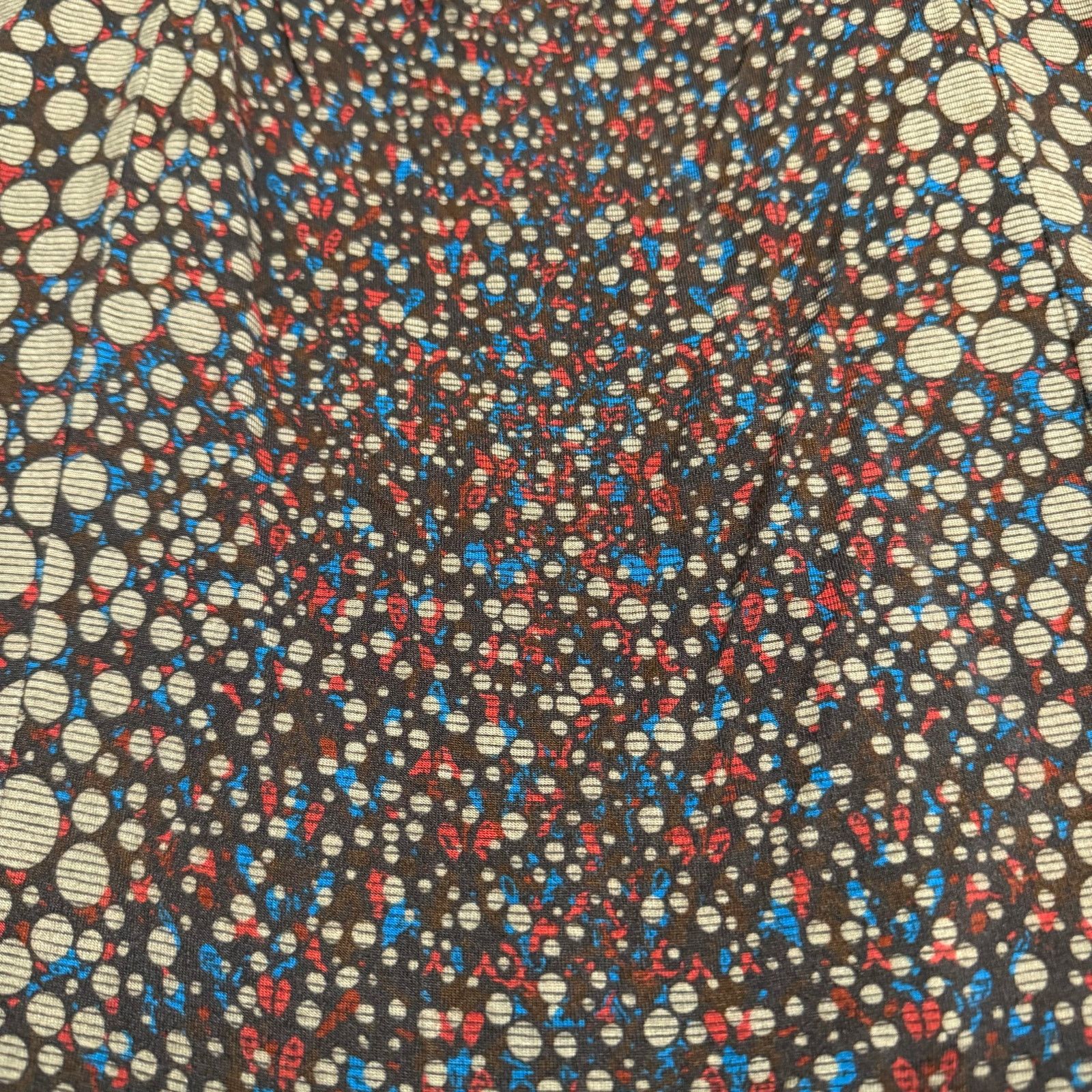 Other Worth New York Dress Bodycon Ruched Brown Multicolor Spots Size M / US 6-8 / IT 42-44 - 8 Thumbnail