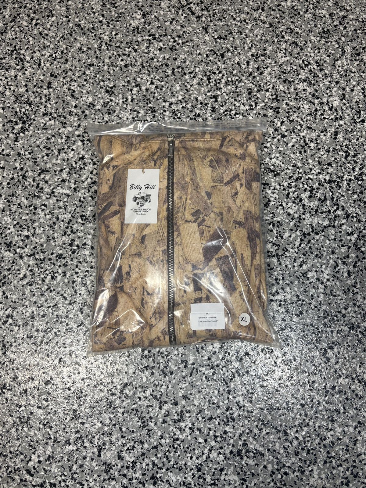 Billy Hill 2023 Billy Hill C.#18 OSB Wood Camo Zip-Up Hoodie Size XL Size US XL / EU 56 / 4 - 4 Thumbnail