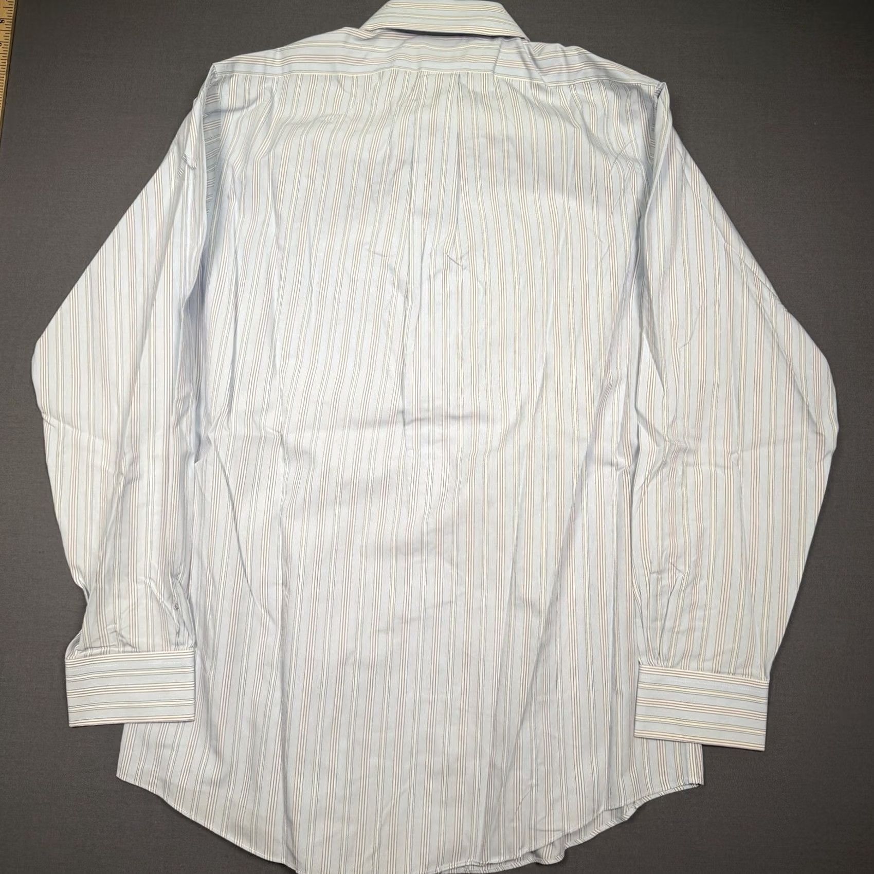 Brooks Brothers Brooks Brothers Shirt Mens Light Blue Regent Striped Supima Non Iron 15.5 / 33 Size US L / EU 52-54 / 3 - 4 Thumbnail