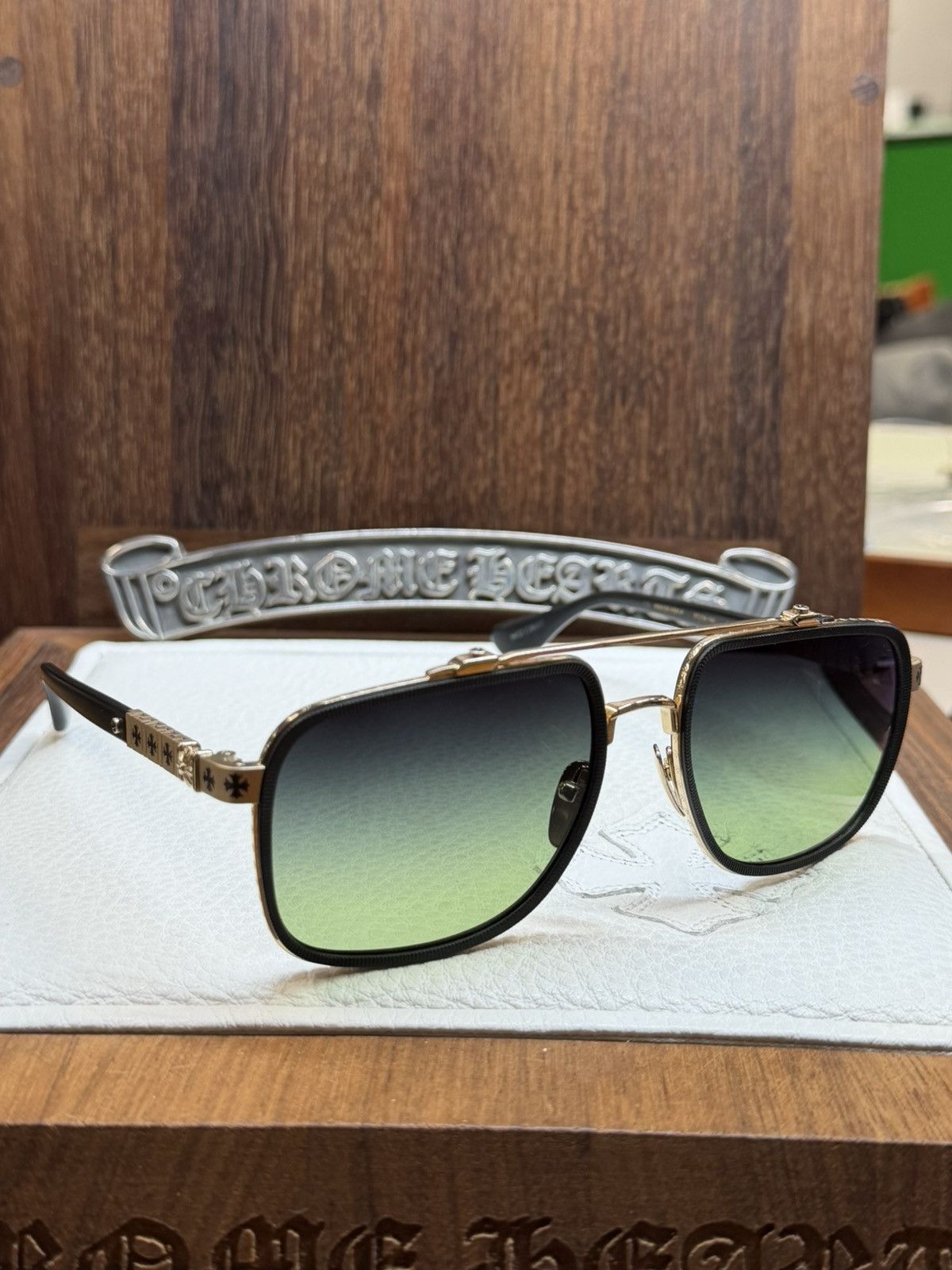 Chrome Hearts Chrome Hearts Hardman Sunglasses Size ONE SIZE - 1 Thumbnail