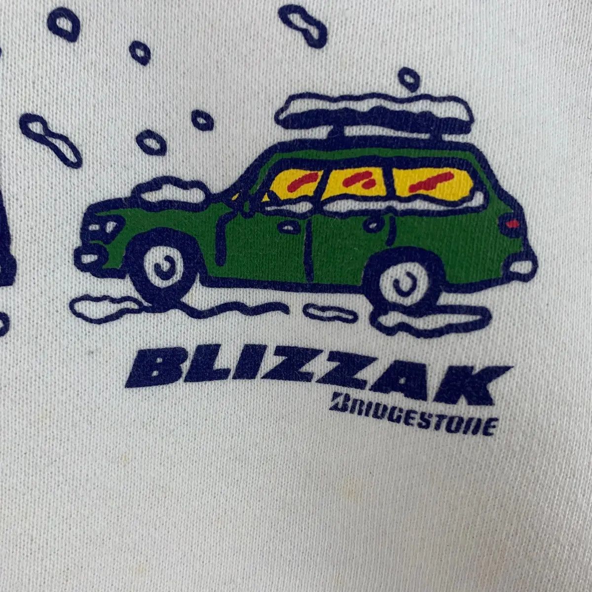 Vintage Vintage 90’ BLIZZAK BRIDGESTONE Racing Sweatshirt Team Size US L / EU 52-54 / 3 - 6 Thumbnail