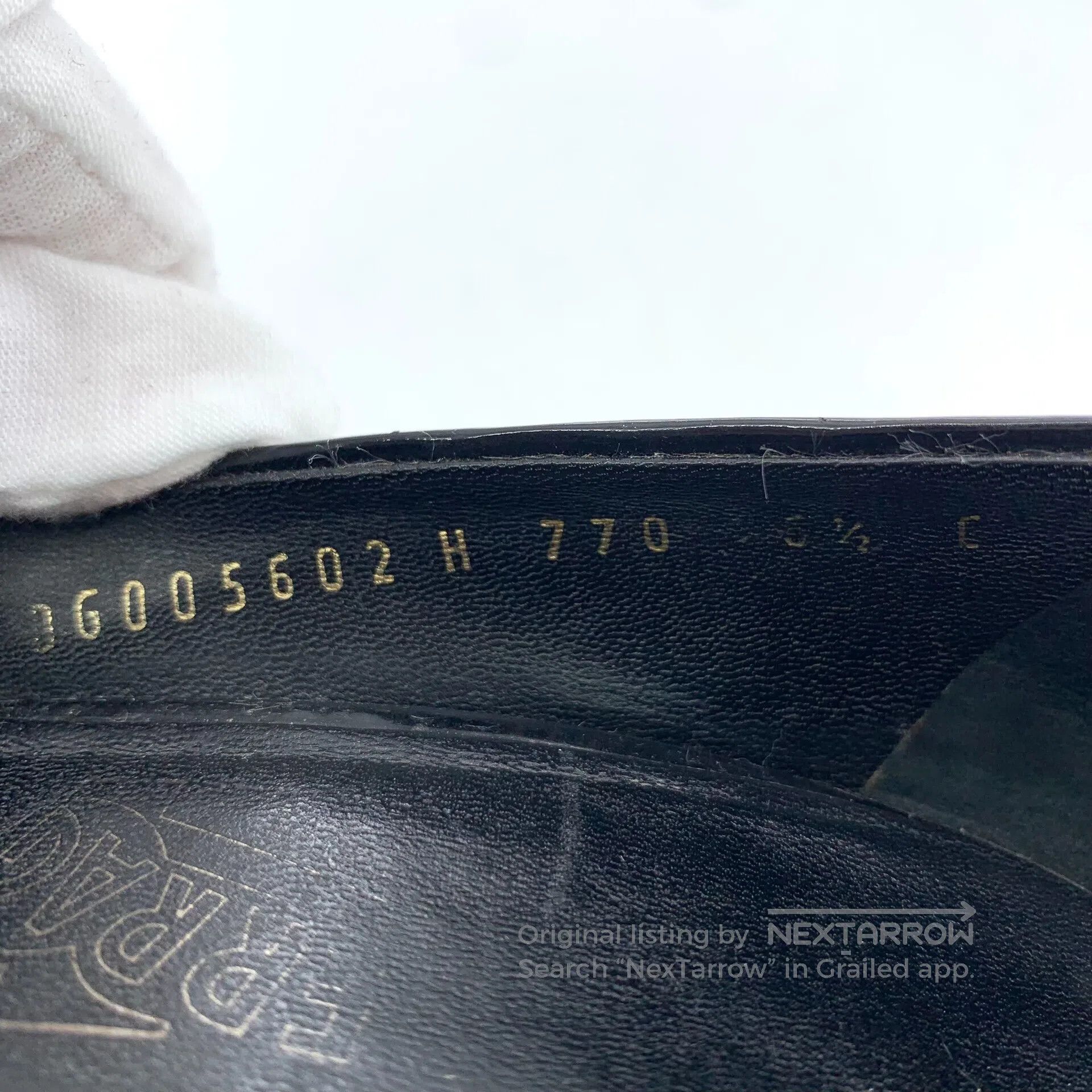 Salvatore Ferragamo Salvatore Ferragamo Black Patent Leather Bow Tie Peep Toe Size US 5 / IT 35 - 6 Thumbnail